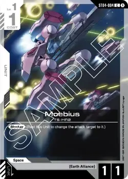4x Moebius - ST04-004 NM - Gundam TCG Card Game - Image 1