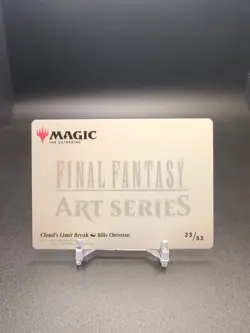 Cloud's Limit Break Art Series #23/53 Final Fantasy MTG Card - Image 2