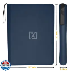 X PRO 1000+ Card Binder - Comes with 200 Card Sleeves | Compatible with TCG, - Image 3