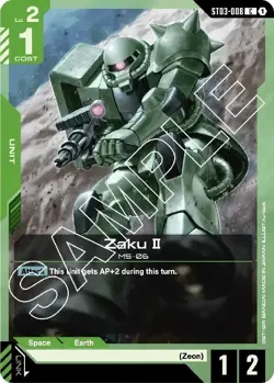 4x Zaku II - ST03-008 NM - Gundam TCG Card Game - Image 1
