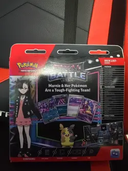 Pokemon TCG Rival Battle Deck Marnie Trading Card Game New And Sealed - Image 4