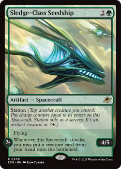 Sledge-Class Seedship [Edge of Eternities] Magic MTG - Image 1