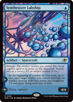 Synthesizer Labship [Edge of Eternities] Magic MTG - Image 1