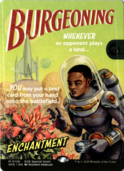 Mtg Burgeoning Edge Of Eternities Special Guest Non-Foil - Image 1