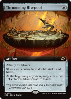 Thrumming Hivepool (Extended Art) [Edge of Eternities] Magic MTG - Image 1
