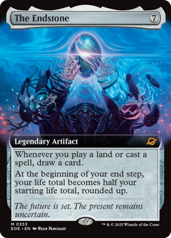 The Endstone (Extended Art) [Edge of Eternities] Magic MTG - Image 1