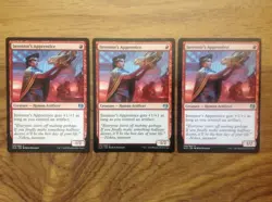 MTG 3 X Inventor's Apprentice. Free Postage - Image 3