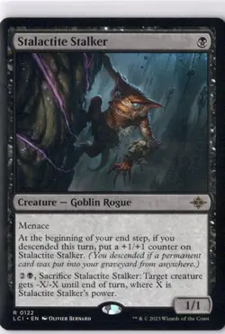 Stalactite Stalker NM/M* The Lost Caverns Of Ixalan 0122 mtg -UnltdCards - Image 1