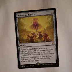 x1 Banner of Kinship FDN Foundations MTG 127 RARE M/NM 1x - Image 1
