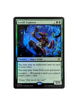 Icetill Explorer R 0192 Foil MTG Edge Of Eternities EOE EN NM/M - Image 1