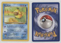 Psyduck Pokemon Fossil #53 1999 1bu3 - Image 3