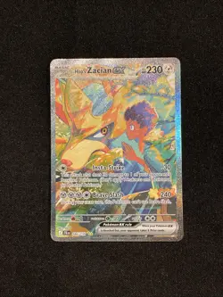 2025 Pokemon SV Hop's Zacian ex Special Illustration Rare #186/159 - Image 1