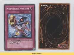 Morphtronic Monitron Unlimited YuGiOh Crossroads of Chaos #CSOC-EN072 READ 0b5 - Image 3