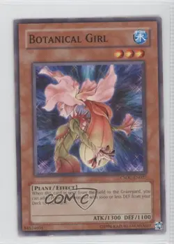 Botanical Girl Unlimited YuGiOh Crossroads of Chaos #CSOC-EN027 2008 0b5 - Image 1