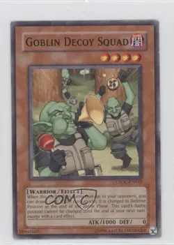 Goblin Decoy Squad Unlimited YuGiOh Crossroads of Chaos #CSOC-EN032 2008 0b5 - Image 1