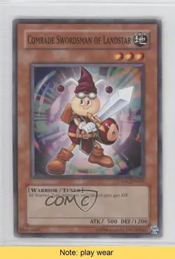 Comrade Swordsman of Landstar Unlimited YuGiOh Crossroads Chaos #CSOC-EN033 0b5 - Image 1