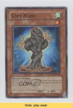 Copy Plant Unlimited YuGiOh Crossroads of Chaos #CSOC-EN005 2008 READ 0b5 - Image 1