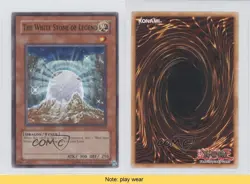The White Stone of Legend Unlimited YuGiOh Crossroads Chaos #CSOC-EN035 READ 0b5 - Image 3