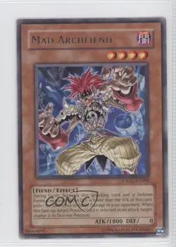 Mad Archfiend (R) Unlimited YuGiOh Crossroads of Chaos #CSOC-EN003 2008 gl9 - Image 1