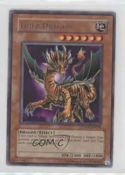 Tiger Dragon Unlimited YuGiOh Crossroads of Chaos #CSOC-EN036 2008 00em - Image 1