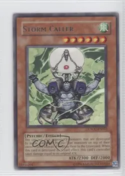 Storm Caller Unlimited YuGiOh Crossroads of Chaos #CSOC-EN022 2008 1l2 - Image 1