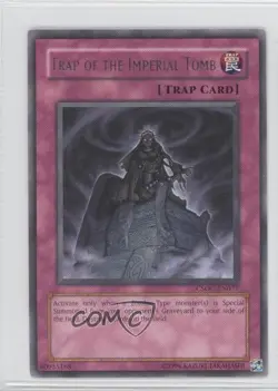 Trap of the Imperial Tomb Unlimited YuGiOh Crossroads Chaos #CSOC-EN077 2008 0b5 - Image 1