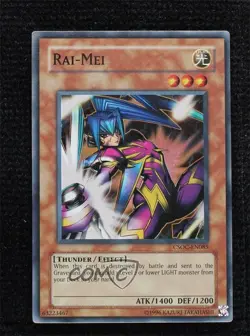 Rai-Mei Unlimited YuGiOh Crossroads of Chaos #CSOC-EN085 2008 1s3 - Image 1