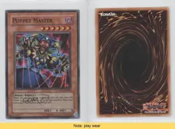 Puppet Master Unlimited YuGiOh Crossroads of Chaos #CSOC-EN090 2008 READ 0b2 - Image 3