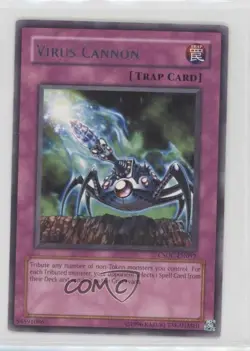 Virus Cannon Unlimited YuGiOh Crossroads of Chaos #CSOC-EN092 2008 00em - Image 1