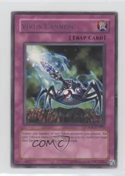 Virus Cannon Unlimited YuGiOh Crossroads of Chaos #CSOC-EN092 2008 12kb - Image 1