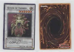 Queen of Thorns Unlimited YuGiOh Crossroads Chaos #CSOC-EN042 2008 d7k - Image 3