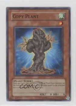 Copy Plant Unlimited YuGiOh Crossroads of Chaos #CSOC-EN005 2008 3c7 - Image 1