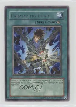 Paralyzing Chain (R) Unlimited YuGiOh Crossroads of Chaos #CSOC-EN054 2008 00em - Image 1