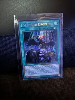 Forbidden Droplet - (MP22-EN254 - 1st Ed - Prismatic Secret Rare) - NM - Yugioh - Image 1