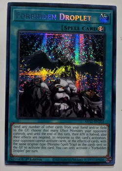 Forbidden Droplet - (MP22-EN254 - 1st Ed - Prismatic Secret Rare) - NM - Yugioh - Image 1