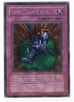 Acid Trap Hole - DDS-005 - YuGiOh! Dark Duel Stories - Secret Rare - MP - Image 1