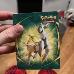 Arceus Mini Binder - Brilliant Stars - Pokemon TCG EUC Card Holder - Image 1