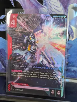 Duel Gundam (Assault Shroud) (GD01-045) (NM) - Gundam Card Game - Newtype Rising - Image 1