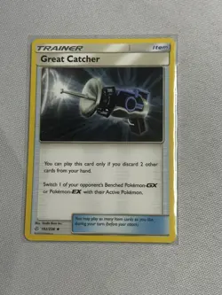 Great Catcher 192/236 - NM SM Cosmic Eclipse - Pokemon 2019 TCG Card - Image 1