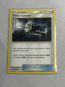 Great Catcher 192/236 - NM SM Cosmic Eclipse - Pokemon 2019 TCG Card - Image 2