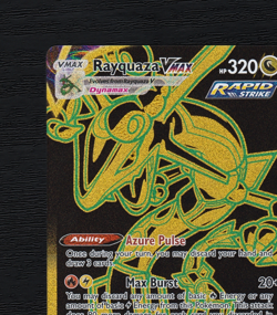 Pokemon TCG Card Rayquaza VMAX TG29/TG30 Silver Tempest Holo Secret Rare 2022 - Image 4