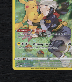 Pokemon TCG Card Pikachu TG05/TG30 Lost Origins Illustration Rare EU 2022 - Image 5