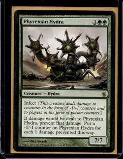 Phyrexian Hydra Mirrodin Besieged PLD Green Rare MAGIC MTG CARD - Image 1