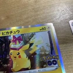 Pokemon TCG Pikachu \Delivery Gift\" Promo Card SWSH S-P 272/S-P 2-Card Set LP" - Image 4