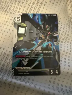 Gundam Aerial Rebuild GD01-067 LR Gundam Card Game Newtype Rising English NM/M - Image 1