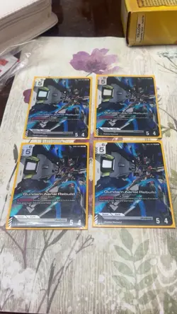 Gundam Aerial Rebuild GD01-067 LR Gundam Card Game Newtype Rising English NM/M - Image 1