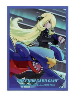Cynthia & Garchomp Ver.2 (Blue) Individual Card Sleeve Pokemon Japan Original - Image 1