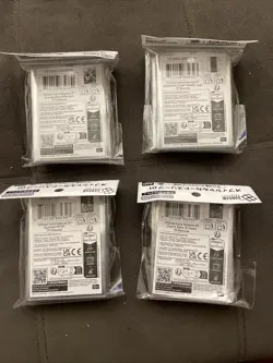 Gundam Card Game Official Card Sleeves 01 - 4pc Set (70 Sleeves Each) In Hand - Image 2