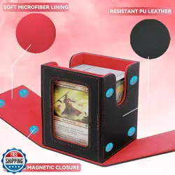 RADWIMPS Card Deck Box For MTG Commander Deck, Fits 100+ Cards, Magnetic Card - Image 3