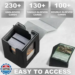 RADWIMPS Card Deck Box For MTG Commander Deck, Fits 100+ Cards, Magnetic Card - Image 4